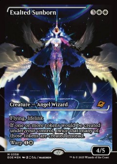 Exalted Sunborn Edge of Eternities Japan Showcase Full Art